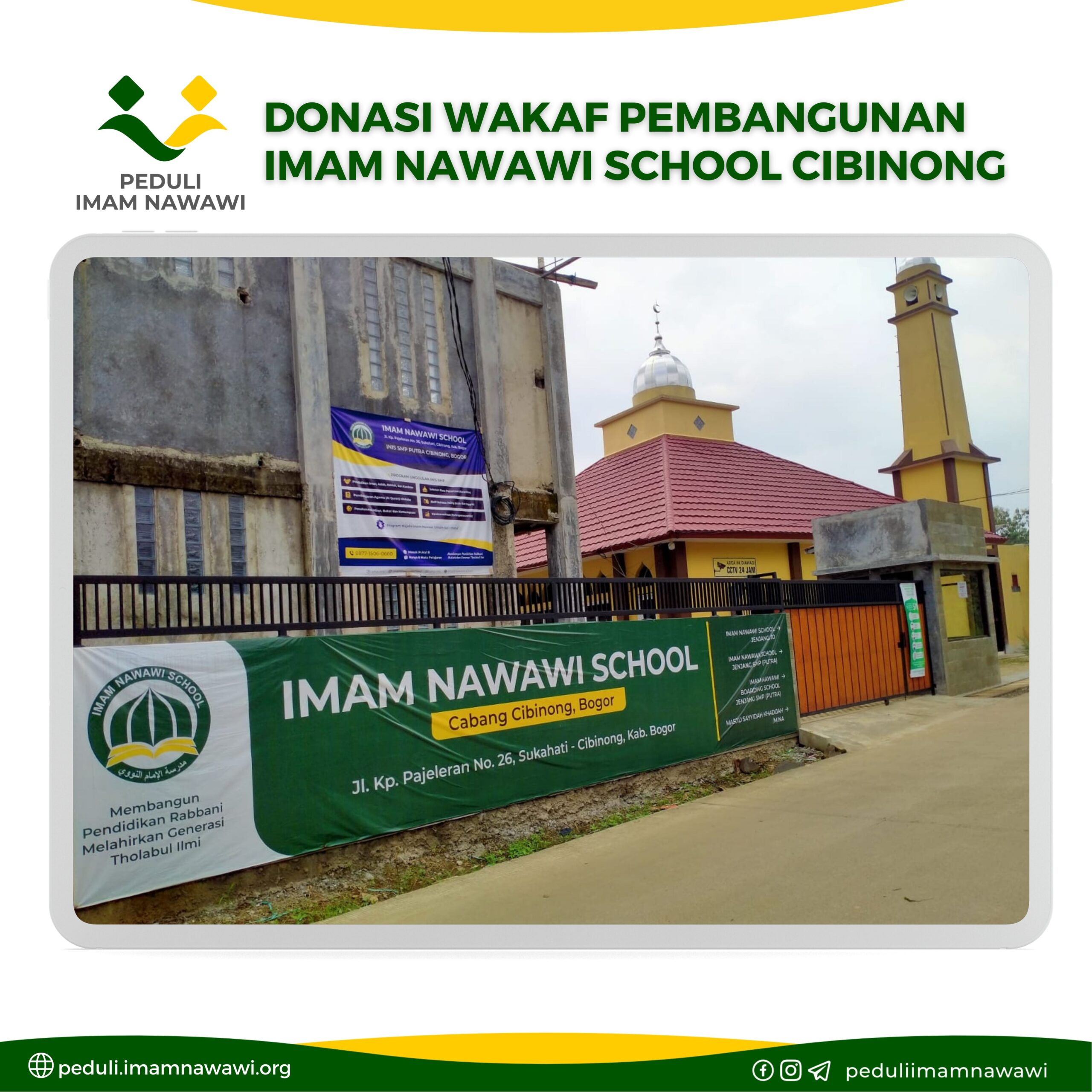 Read more about the article Donasi Penyelesaian Tahap 1 Pembangunan Kelas/Asrama Belakang INIS Cibinong